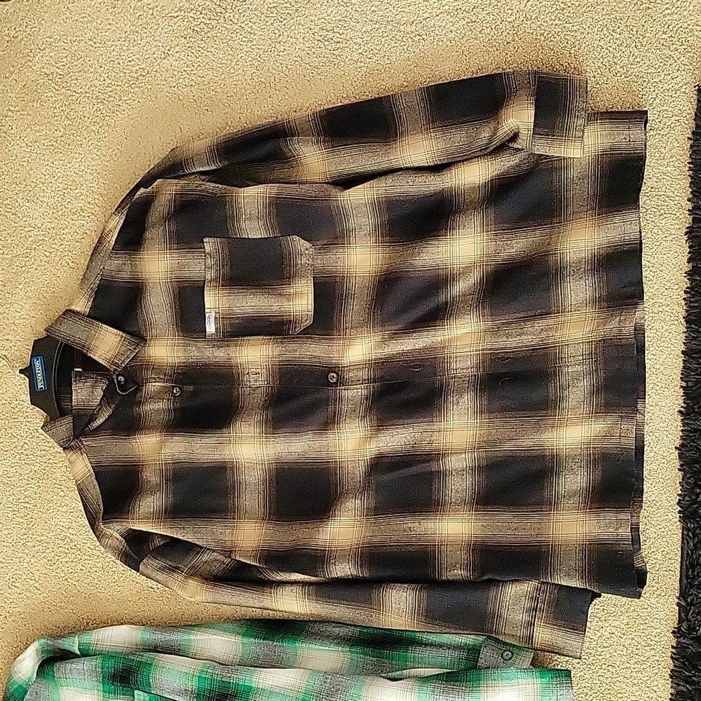 Flannel/ Pendleton's - brown 3XL